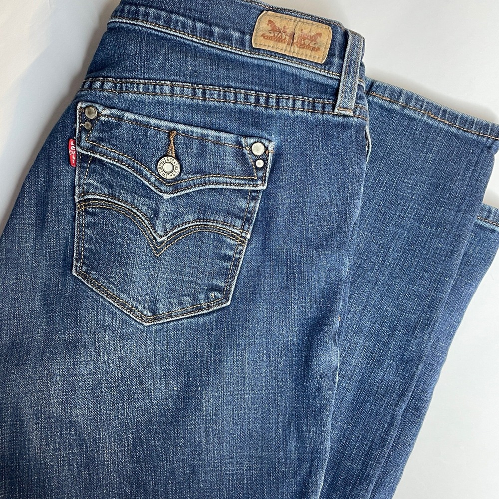Levis 503 Skinny Jeans Blue Sz‎ 9 M Spandex Stretch Women's